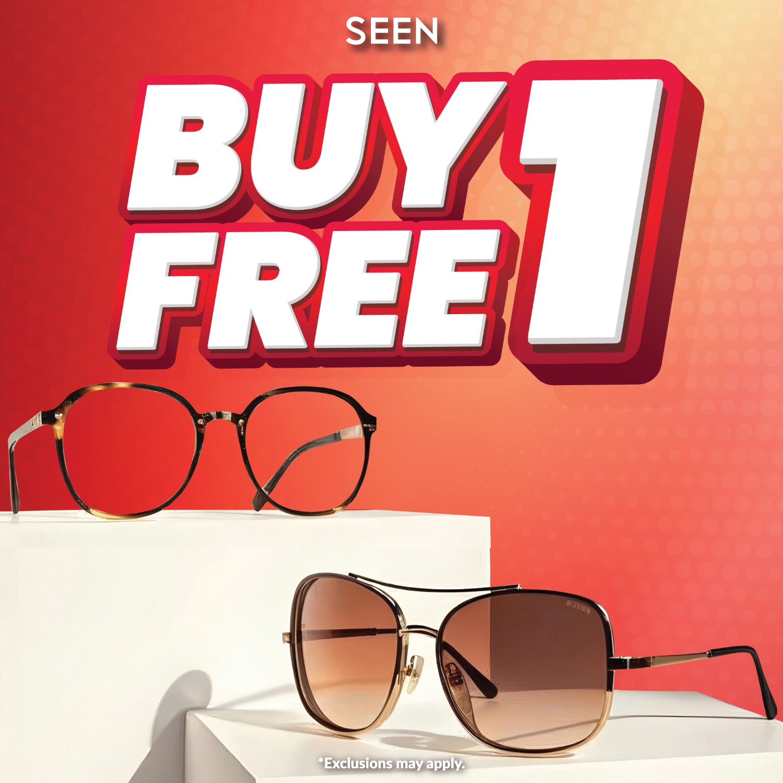 SEEN Eyewear Promotion Avenue K Shopping Mall Make Friends Create Trends